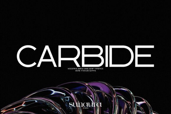 Carbide Font for Web Design