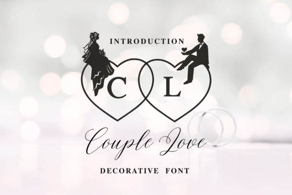 Couple Love Monogram Font