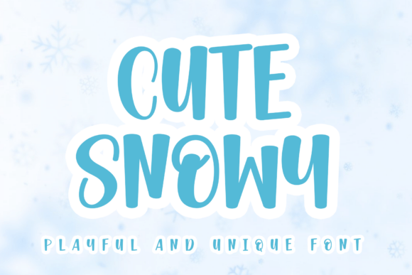 Cute Snowy Font Review
