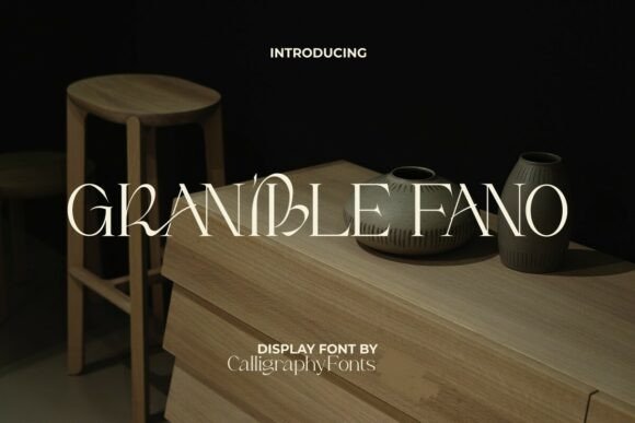 Granible Fano Font for Business