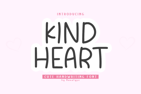 Kind Heart Font for Business Branding