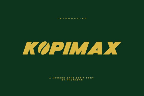 Kopimax Font Review