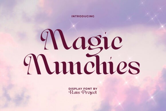 Magic Munchies Font for Creative Projects