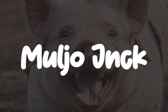 Muljo Jnck Font for Bold Branding