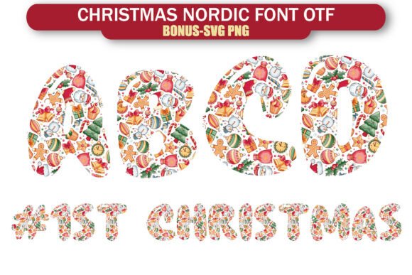 Nordic Christmas Font Review