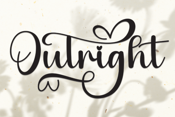 Outright Font for Business Branding