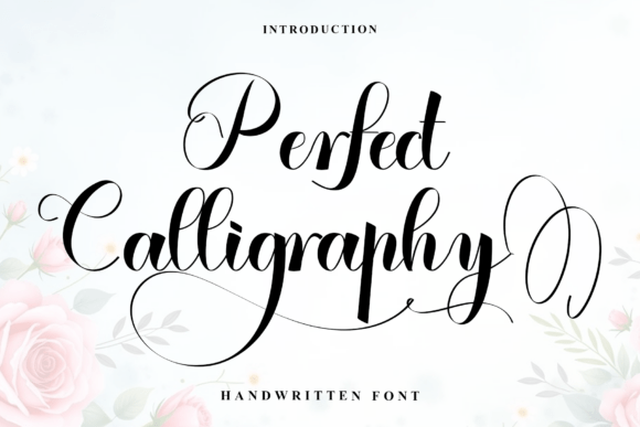 Perfect Calligraphy Font