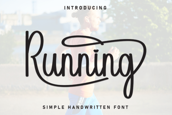 Running Font: Elegant Script for Designers
