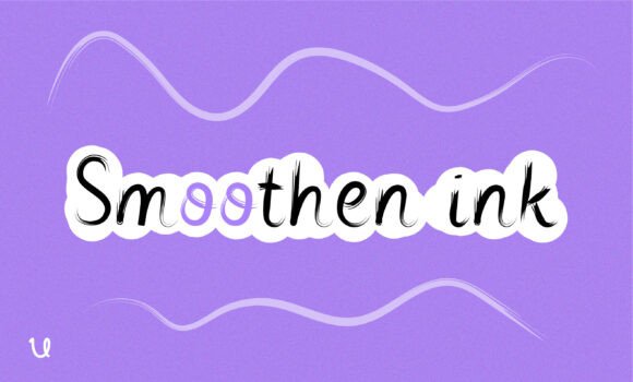 Smoothen Ink: A Font for Business Style