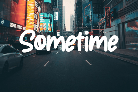 Sometime Font Review