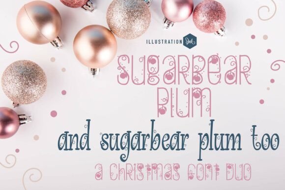 Sugarbear Plum Duo Font