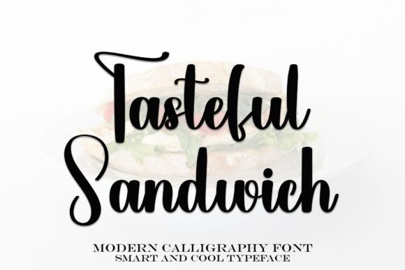 Tasteful Sandwich Font